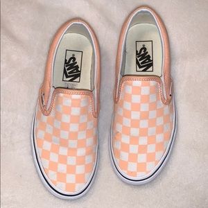 Vans Checkerboard Slip Ons